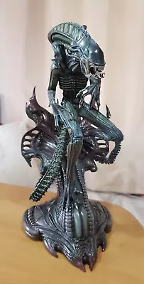 Buy Sideshow Aliens Warrior Statue Figure Collectible Xenomorph • 599.99£