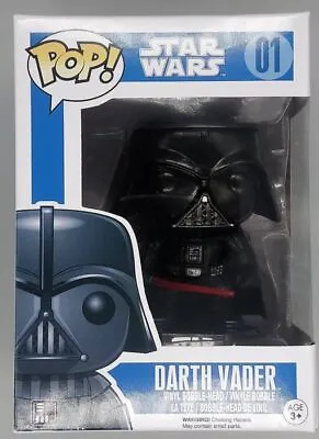 Buy Funko POP #01 Darth Vader - Star Wars Damaged Box - Includes Protector • 12.79£