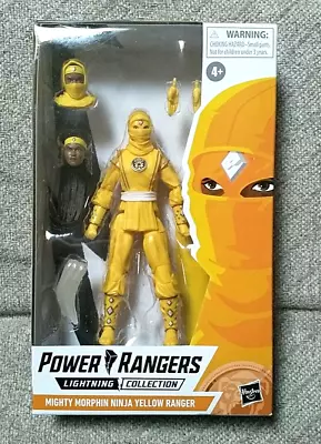 Buy Power Rangers Lightning Collection 6  Figure - NINJA YELLOW RANGER - NEW • 12.99£