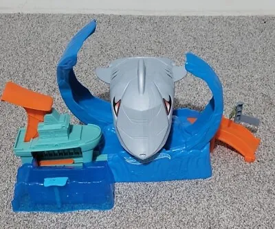 Buy Hot Wheels City Robo Shark Frenzy (no Cars) Colour Shifter Pre Owned • 10.95£