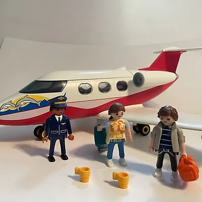 Buy Playmobil 6081 Jet Plane With Figures Summer Fun Playset - Used • 17.49£