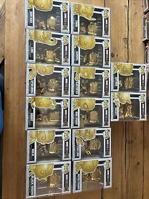 Buy Funko Pop Marvel Studios, Gold Collection. All Unopened And In Plastic Protecing • 1£