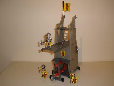 Buy Playmobil Castle Knights - Siege Tower - Attack Tower 100% Complete & Perfect. • 28£