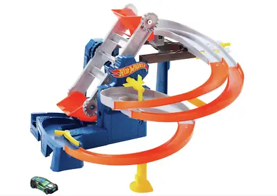 Buy Hot Wheels Factory Raceway Car Track Outdoor Kids Fun Play Game Toy Gift • 39.99£