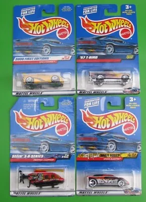 Buy Vintage 2000 Hot Wheels Cars On Long Cards  (Choose The One You Want) • 8.99£