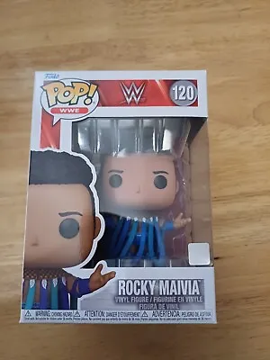 Buy Funko POP! WWE Rocky Maivia #120 Vinyl Figure New • 5£