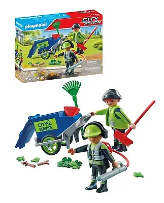 Buy PLAYMOBIL 71433 City Life Street Cleaning With E-vehicle • 17.99£