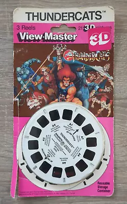 Buy Thundercats 1985 Viewmaster Reels Set 1052 Rare Vintage Complete O208 • 39.95£