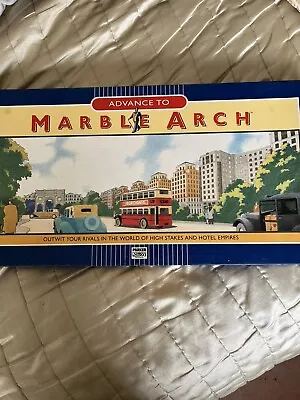 Buy Vintage Parker Advance To Marble Arch Board Game 1985 - Complete Age 8+ • 7.99£
