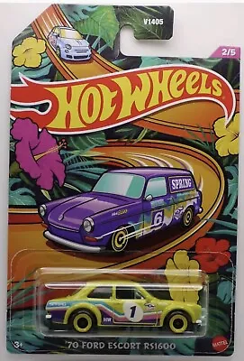 Buy Hot Wheels Ford Escort RS1600 Green Spring Card US Exclusive 2024 Die-cast • 12.99£