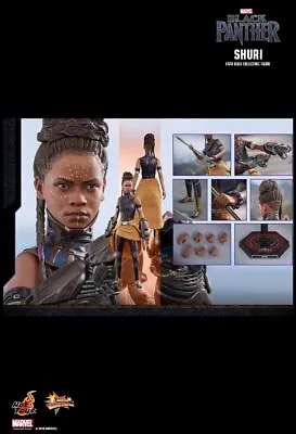 Buy Hot Tots Mms501 Black Panther Shuri 1/6th Scale Collectible Figure • 258.76£