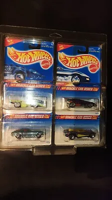 Buy Vintage 1995 Hot Wheels Krackle Cars Series Of 4 With '63 Split Window New MOC. • 11.99£