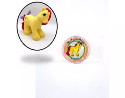 Buy G1 Vintage My Little Pony - Euro Mountain Boy - HTF Sunburst Puffy Sticker! ✨ • 6.50£