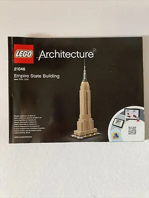 Buy Lego !!  Instructions Only !! For Architecture 21046 Empire State Building  • 3£