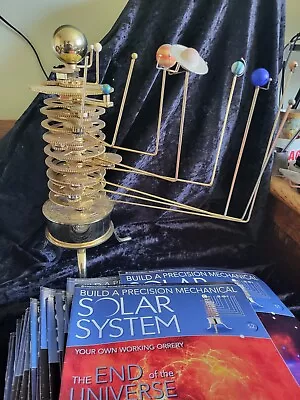 Buy Eaglemoss Mechanical Solar System Orrery Nearly Complete. And Made.  • 359£