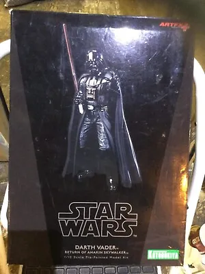 Buy Star Wars Darth Vader 1/10 Scale 2012 Model Kit. Kotobukiya • 195£