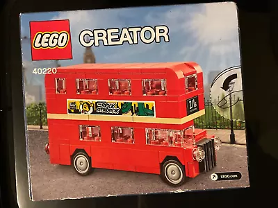 Buy LEGO Creator London Bus (40220) 1511AE • 15.95£