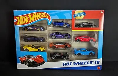 Buy Hot Wheels Custom 10 Pack With Supercar Models. 911 Gt3 Rs. Premium Ford Gt. • 34.99£