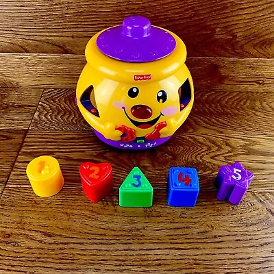 Buy Fisher Price Laugh & Learn Cookie Jar Interactive Musical Toy Shape Sorter Fwo • 17.99£