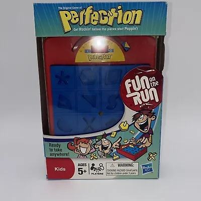 Buy Fun On The Run Travel Perfection Board Game 2010 Hasbro New Open Box • 12.48£