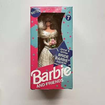 Buy Vintage 1994 Barbie & Friends Doll No 7 Bride Barbie Boxed McDonalds Collectible • 9.95£
