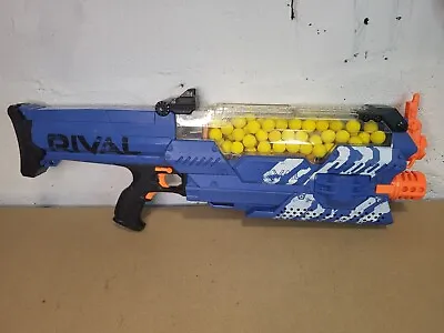 Buy Nerf Gun Rival Nemesis MXVII-10k Auto Rifle Team Blue + 100 Ammo Balls  • 84.99£