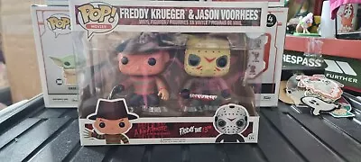 Buy Funko Pop Freddy Krueger & Jason Voorhees 2 Pack Friday 13th Nightmare • 55£