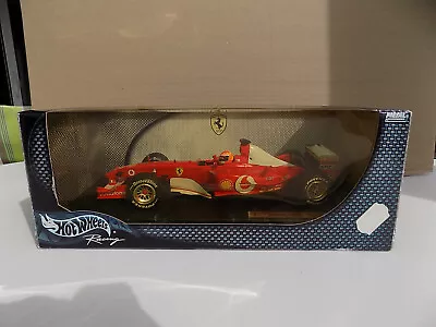Buy Ferrari - Models Ferrari F2003-GA, Michael Schumacher - Hot Wheels 1/18 Fine Condition • 82.37£
