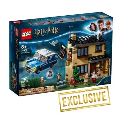 Buy Lego Harry Potter 75968 | 4 Privet Drive Set | Ford Anglia | Dobby Dursley • 120£