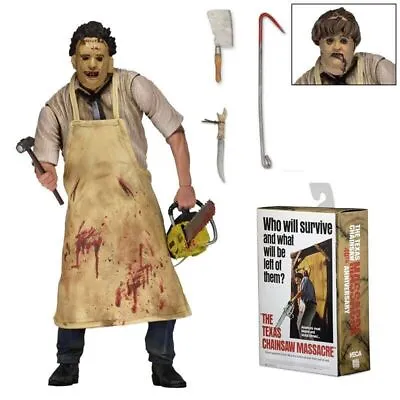 Buy 40th NECA 7inch Texas Chainsaw Massacre Ultimate Leatherface Action Figure # • 43.06£