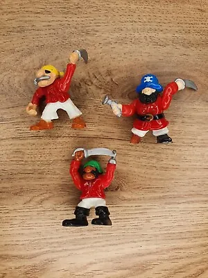 Buy Fisher Price Great Adventures Pirate Ship Figures 1994 Set Of Three Replacement • 14.50£