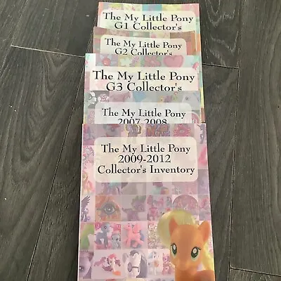 Buy My Little Pony Vintage G1 Inventory Book By Summer Hayes Plus 4 More • 100£