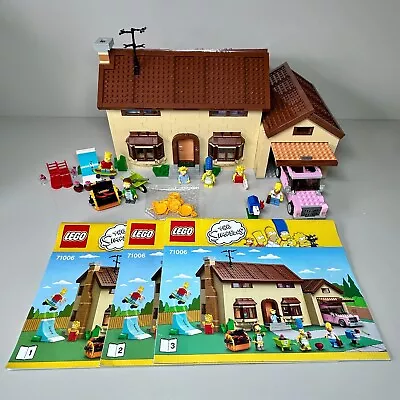 Buy LEGO Set 71006 The Simpsons House Complete With Manuals *NO BOX* 2014 • 249.99£