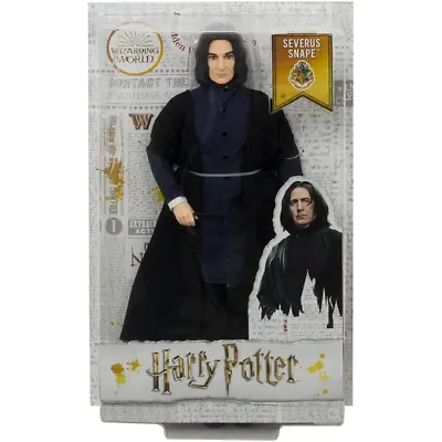 Buy ​Harry Potter Severus Snape Doll Collectible 12 Black Robes & Wand • 18.99£