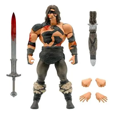 Buy Conan The Barbarian War Paint Arnold Schwarzenegger Ultimates 18cm Figur Super7 • 77.64£