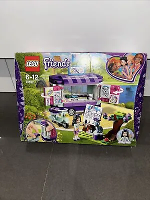Buy LEGO FRIENDS: Emma's Art Stand (41332).  Used, Complete With Box & Instructions • 4£