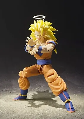 Buy Dragon Ball Z - Goku Super Saiyan 3 S.H.Figuarts 15cm Figure • 50.72£
