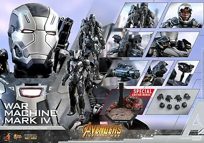 Buy Hot Toys Mms 499 D26 Avengers : Infinity War – War Machine Mark Iv - New • 399.99£