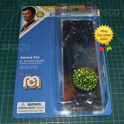Buy Star Trek The Wrath Of Khan Mego Empty Bubble Card For Admiral Kirk 8  Figure • 12.45£
