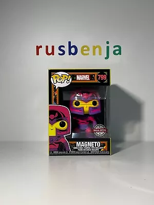 Buy Funko Pop! Marvel Blacklight X-Men Magneto Special Edition #799 • 10.99£