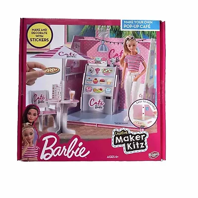 Buy Barbie Make Your Own Pop-Up Cafe Creative Maker Kitz • 12£