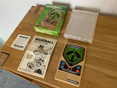 Buy Mint/A+ Boxed Mattel Electronics Baseball Vintage 1978 Game -🤔Make An Offer🤔 • 750£