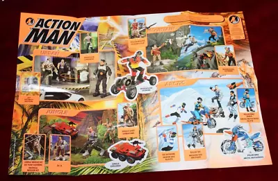 Buy Action Man - Hasbro - Poster Catalogue -1999 • 10.28£