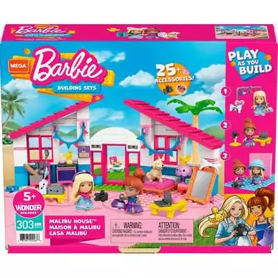 Buy Barbie Mega Construx Malibu House • 34.99£