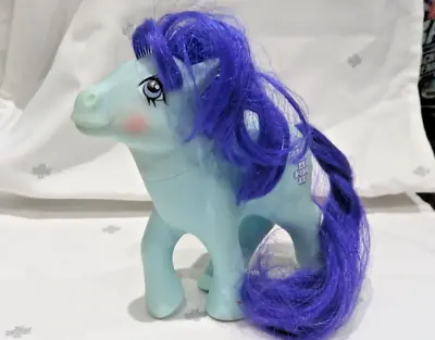 Buy Hasbro Mlp My Little Pony Vintage 1984 Hopscotch Blue Body Purple Hair • 12£