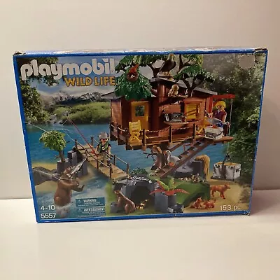 Buy Playmobil 5557 Wildlife Adventure Tree House, Bears, Animals With Box • 35£