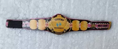 Buy WWE WCW WWF Custom Bret Hitman Hart Belt Mattel Elite Jakks Hasbro • 5.99£