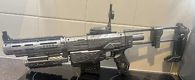 Buy Nerf Gun Attack Rifle CUSTOM CALL OF DUTY Mag Scope Cosplay • 5£