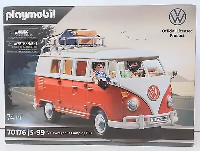 Buy Playmobil Volkswagen T1 Camping Bus 70176 BNIB • 27.99£