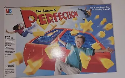 Buy 1998 Hasbro MB The Game Of PERFECTION - Complete, Tested With Original Box • 16.09£
